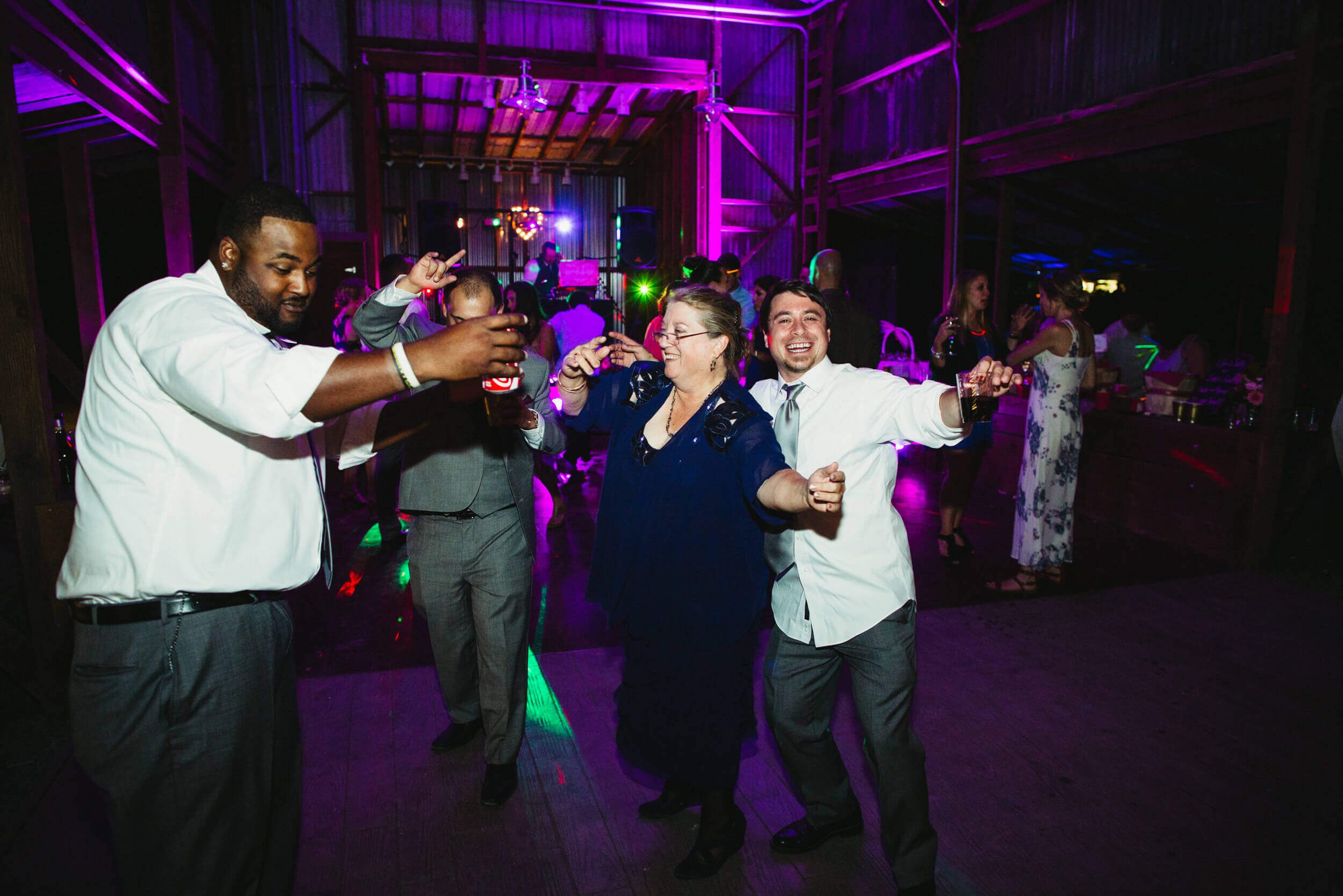 Holiday Party DJ Central Oregon – Bend Event Sound Holiday party DJ in Central Oregon creating a fun dance floor for a corporate event